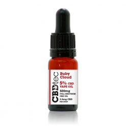 5% ruby cloud cherry cbd vape oil